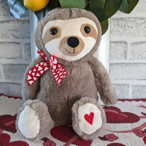 Yangzhou 12" Brown Sloth Plush Stuffed Animal Toy 